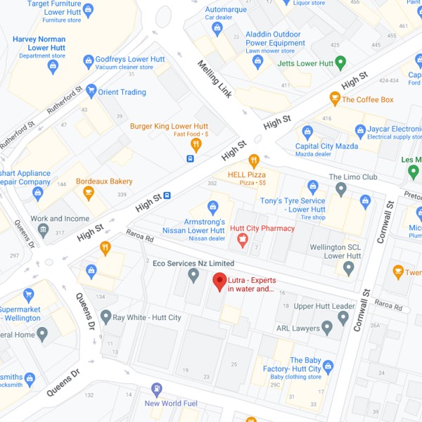 Lutra Lower Hutt Location